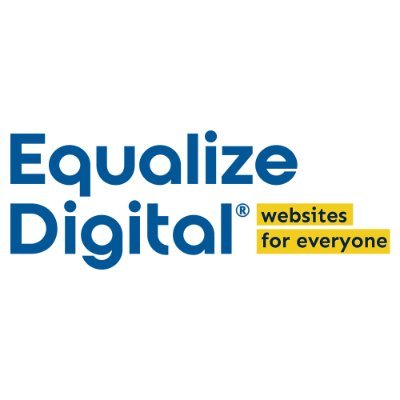 Equalize Digital makes websites for everyone. #WordPress accessibility plugins, audits, and consulting.  #a11y #accessibility #WPA11yMeetup Organizer