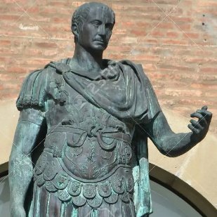 Ruler of the Roman Empire. Stabbed 23 times on 3/15/44 BC at the Theatre of Pompey in Rome by a group of senators and one 