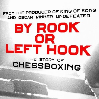 Alter-ego of filmmaker David Bitton. 
Doc feature By Rook or Left Hook - The Story of Chessboxing is available now on iTunes, Google Play and Vimeo on Demand.