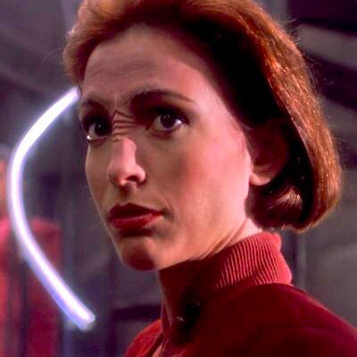 Daily dose of your favourite space freedom fighter, Major #KiraNerys | Pic Credit : Screenshot and TrekCore | managed by @MSXTWX