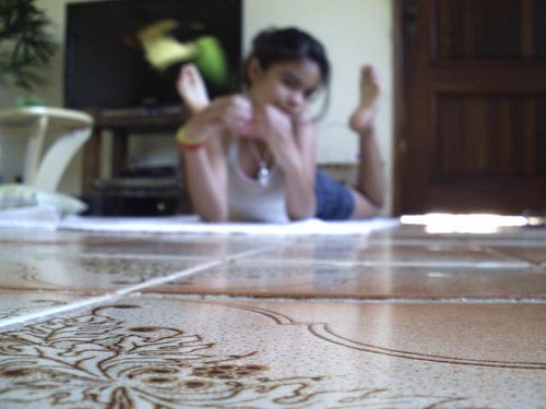 Giseli Tavares, 13 anos.