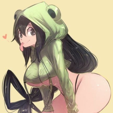 hey there i am tsuyu asui and this is my bio
is 20
class 1A
a student of UA
Quirk:Frog
is in the dekusquad
aiming to become a hero in training
