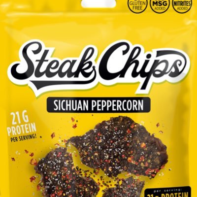 All new beef product that’s seasoned like a 5 star steak and crunches like a chip!