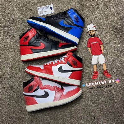 Buy•Sell•Trade 🤝 • NY Based📍• All Items 100% Authentic! • Shipping/Meet Ups Available • Personal Size: 9.5/10M 👟 • References: ⬇️ Owner: @GarmentJT