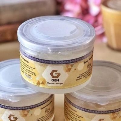 Jual #gencollagen yang terbuat dari kolagen ikan. Bersertifikat BPOM.
Pengiriman dari Sidoarjo ke seluruh Indonesia yang terjangkau Paxel
