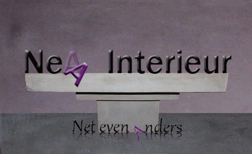 NeA staat voor: Net even Anders.
Wij ontwerpen en maken meubelen en interieur van materialen met een bijzondere uitstraling
Made by: Charles van den Ende