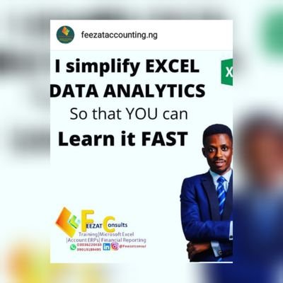 ~Chartered Accountant|| Finance pro
~Trained over 2,000
~Microsoft Excel Training|Big Data Analytics|Courses
~Accounting ERPs
Click the link below 👇👇