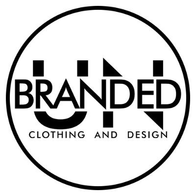 Twitter account for (UN)Branded MFG | Corporate graphic and clothing design