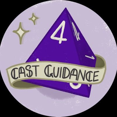 CastGuidance's profile picture. Cast Guidance is a website run by two DND fanatics! We post reviews, tips & tricks, inspiration and guidance. Come say hi!  🏳️‍🌈🧙🏻‍♀️🧝🏼‍♀️🎲(both she/her)