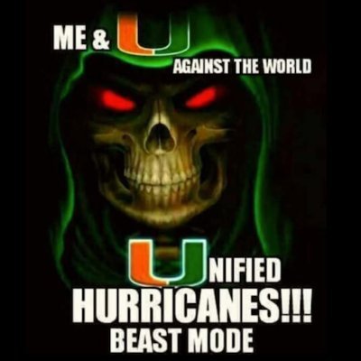 winter is coming... 
die heart cane fan and THE U alum