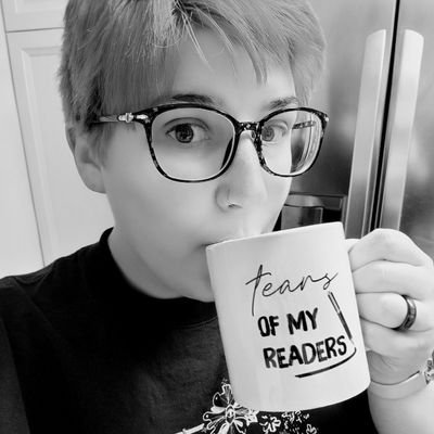 Just a sinner with a pen writing about men who misbehave and fall in love.
Blasphemy is my brand.
🏳️🌈📚👩👧💍🖤