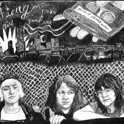 #80s all-girl #Chicago punk rock band. Tampon tax abolitionists. Murderous waifs on a mission. LP forthcoming in 2022 from @no_plan_records.