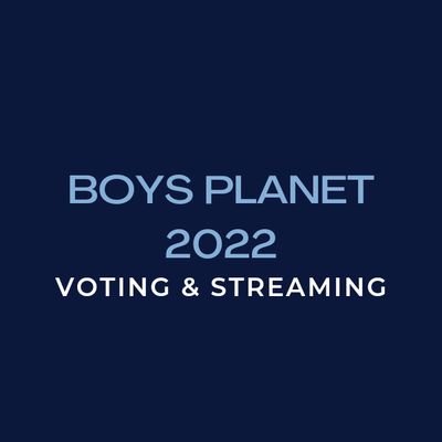 First International Voting and Streaming base for Mnet's Kpop Boygroup #BoysPlanet #보이즈플래닛 –est.121221