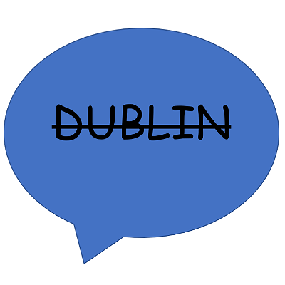 Bands announcing that they are Not Playing Dublin on a forthcoming tour.
#NotPlayingDublin