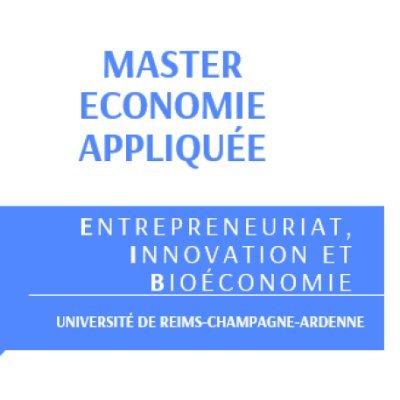Bienvenue sur le compte officiel du Master Entreprenariat Innovation Bioéconomie de l'Université de Reims Champagne-Ardennes.