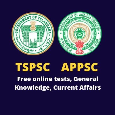 TSPSC APPSC ఉద్యోగ సమాచారం, ఫ్రీ స్టడీ మెటీరియల్, ఎగ్జామ్ బిట్స్, *ఫ్రీ *ఫ్రీ
👉 డైలీ కరెంట్ ఎఫ్ఫైర్స్
👉 Online Exams
👉 G K నోట్స్