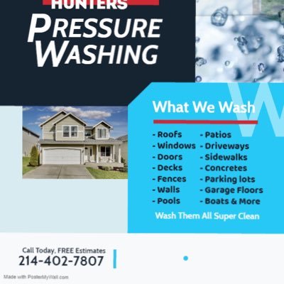 Home exterior, residential and commercial cleaning. Sidewalks,pavements,patios,decks,livestock trailers, and trash bins 🗑