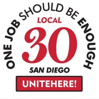 Local 30 represents over 6,000 hard working hotel, food service, airport and gaming workers throughout San Diego County.