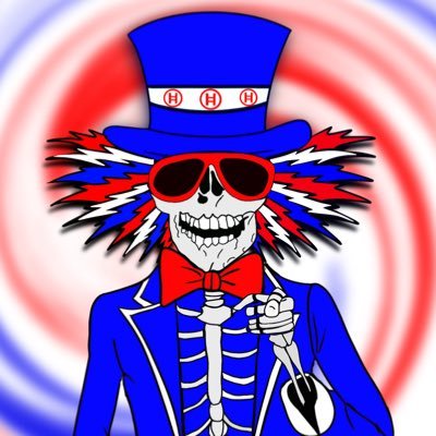 EvilUncleSam's profile picture. Red and white, blue suede shoes, I’m Uncle Sam, how do you do?