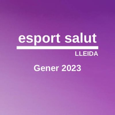 SUSPESA edició gener 2022. Pròxima edició 2023. 👉🏼6 conferències de 35 minuts al Teatre de l’Escorxador #donaiesportlleida #esportsalutlleida #ESLleida23