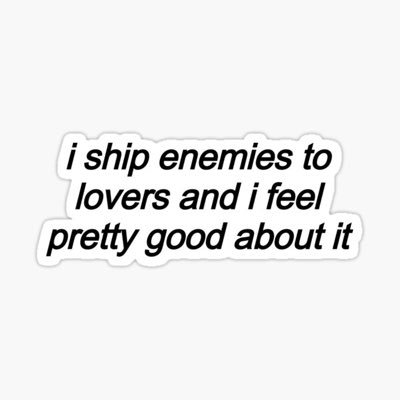 A hub for enemies to lovers enthusiasts. Dm me ideas for posts!