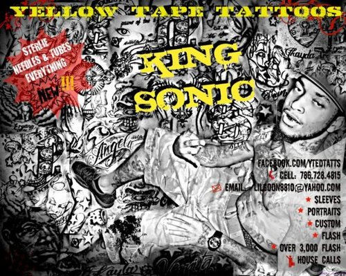 Tattoo artist frm dade county..bn tattn for 4yrs nw..Tattoo parties n club bookin..call 786.728.4815 sonic