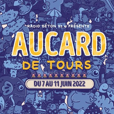Né en 1986, le festival Aucard de Tours est la déclinaison live de Radio Béton qui émet sur Tours depuis 1985. RDV du 7 au 11 juin 2022 ! #aucard