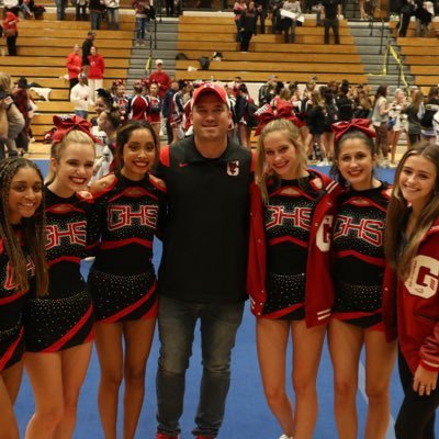 Husband, Father of 3, GHS Work-Based Learning Coordinator, Cheerleading Director, Go Big Red!