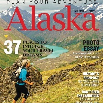 Alaska magazine is the only national general-interest magazine about life in Alaska. 