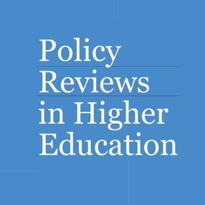 Policy Reviews in Higher Education publishes in-depth accounts of significant areas of policy development affecting higher education internationally