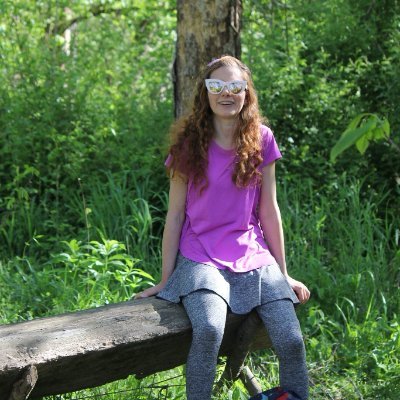 (She) writes & edits, incl. poems. Founder/former editor of Melusine, feminist lit journal. M.A. in Writing, M.A. candidate in Disability Studies.