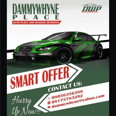 Import and export of automobiles/car hire and leasing service/spare parts and accessories sales/automobile spa ... dammywhyne@gmail.com/08056356386