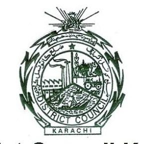 The Official Twitter Account of District Council Karachi is Sindh public Corporation and Government body.