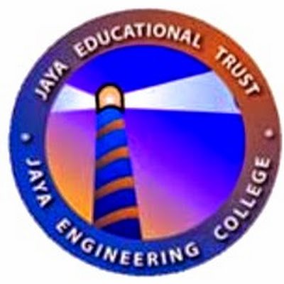 JayagroupC's profile picture. Jaya Engineering College (JEC) is an ISO 9001:2000 certified institution founded in the year 1995 with a focus on technological innovation, entrepreneurship.