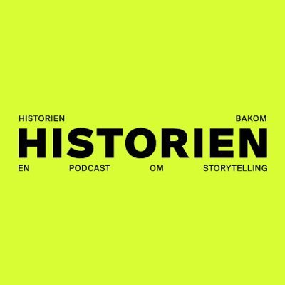 Historien bakom Historien - en podcast om Storytelling handlar om den kreativa processen bakom ett verk.