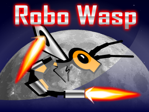RoboWasp's profile picture. An Indie Flash Game. You are Robo Wasp. Shoot down robotic dragon flies, bees and mosquitoes, dodge bombs, comets, asteroids, radiation and much more.