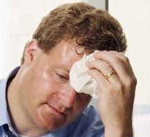 Do you suffer from excessive sweating (Hyperhidrosis)? We can show you How To Stop Sweating and get rid of those embarrassing sweaty armpits, palms, or feet!