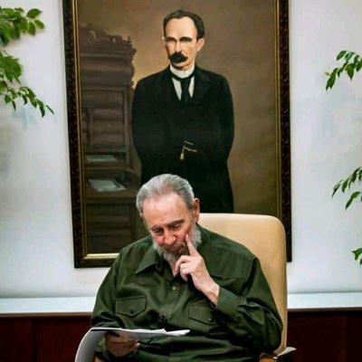 Cubano de #Fidel, revolucionario hasta la médula, defensor de #Cuba y su verdad. #HuracanesDeVerdeOlivo