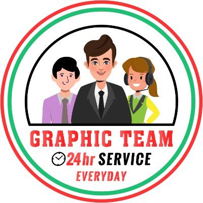 graphicteam24's profile picture. Creative And Powerful Graphic Designer