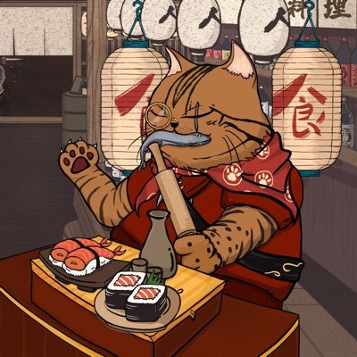 GEN1: Sushi Cats (sold out) | GEN2: SUSHIUKI (sold out) | Live2D and Livestream2Earn COMING SOON 🐱 Join the party: https://t.co/8C8pRjlssE