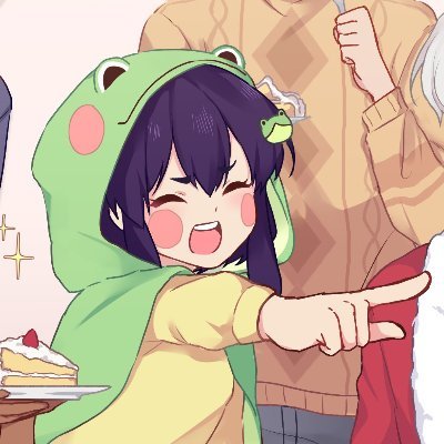 She/Her
🐸Part of vTomo! @vtomo_official
🐸@ahodekansu avatar artist
🐸@Mathyson1 rig
🐸#WawaLIVE #わわライブ 
🐸#WawART #わわーと
🐸Discord: https://t.co/Xzb5RyrPAn