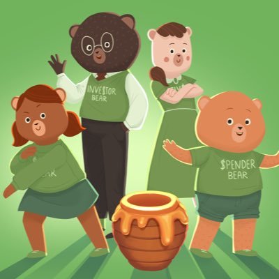 The Four Money Bears are bringing FUN to #FUNancialLiteracy! Helping #TeachKidsMoney in their new App #Berryville 🐻🐻🐻🐻!