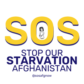 Stop our Starvation (SOS) is a coalition of students, academics &  activists committed to ending the humanitarian catastrophe in Afghanistan.