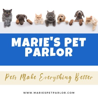 Welcome to Marie's Pet Parlor!  We have everything you need and want for your special fur babies.  Make sure to shop with us today!