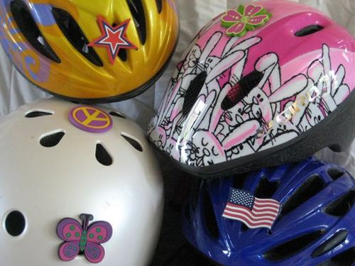 Award winning helmet charms - make wearing a helmet fun!