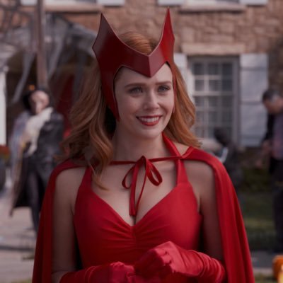 Wanda Maximoff, “I am something else. And still me, I think. But that's not what everyone else sees.” not actually Elizabeth Olsen or Jillian Janson