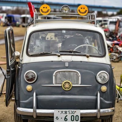 FIAT600MULTIPLA の移動カフェです！ この車での移動カフェは世界に1台だけ‼️