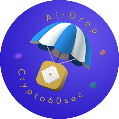 The largest and most comprehensive free #cryptocurrency #Airdrop

Download our App: https://t.co/whh5Yl8XAk

Business: Market@Crypto60sec.com
