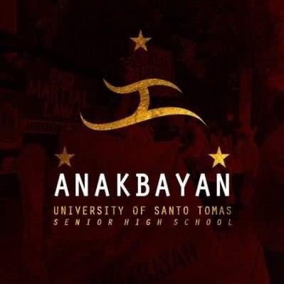 Anakbayan UST-SHS is an organization of the Filipino youth that advocates our right to land, decent jobs & wages, education, and social services!