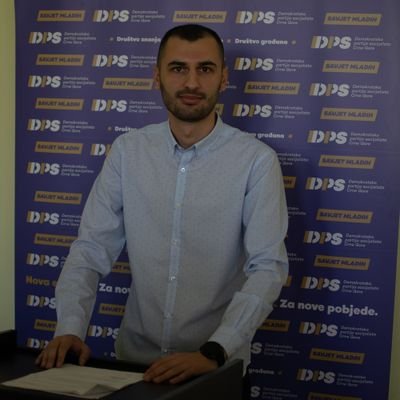 Predsjednik Savjeta mladih DPS Gusinje 🇲🇪